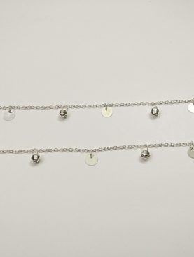 Silver Bell Anklet