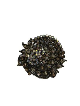 Golden Brown Brooch