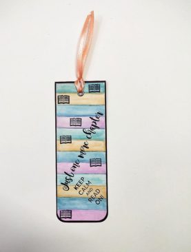 One More Chapter Handmade Bookmark