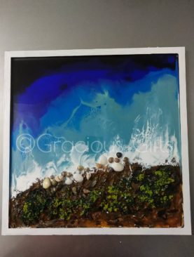 Ocean Resin Wall Art