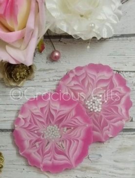 Pink Mandala Resin Coasters