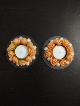 Peachy Love Tealight Holder