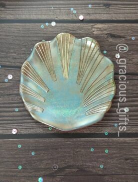 Handcrafted Sea Shell Resin Jewellery Tray